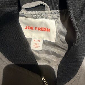 Joe Fresh Charcoal Bomber Jacket